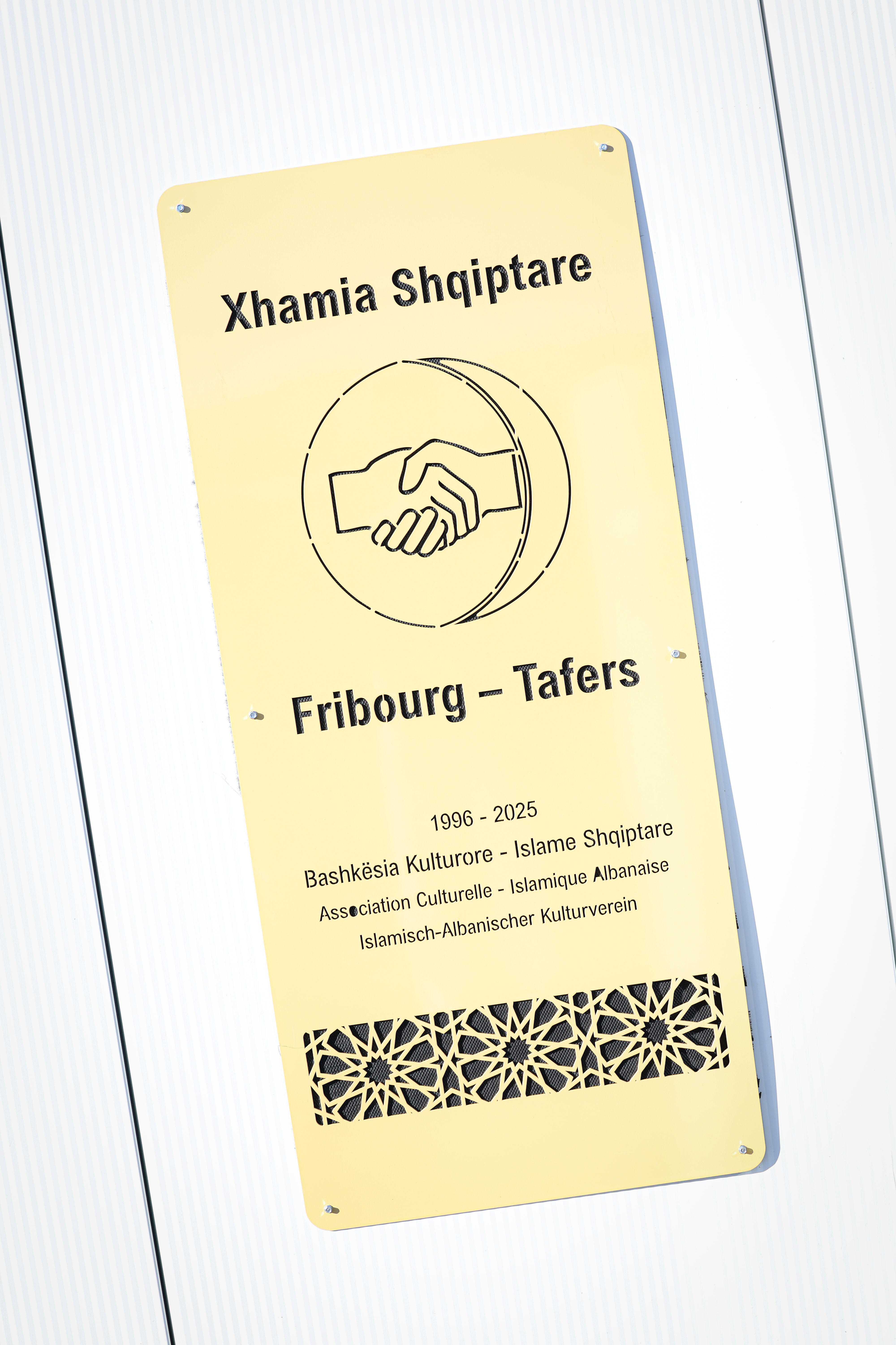 Nouvelle mosquée de Tafers